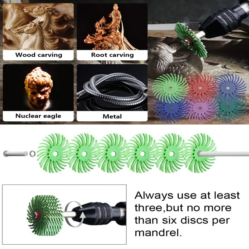 radial bristle disc radial bristle disc