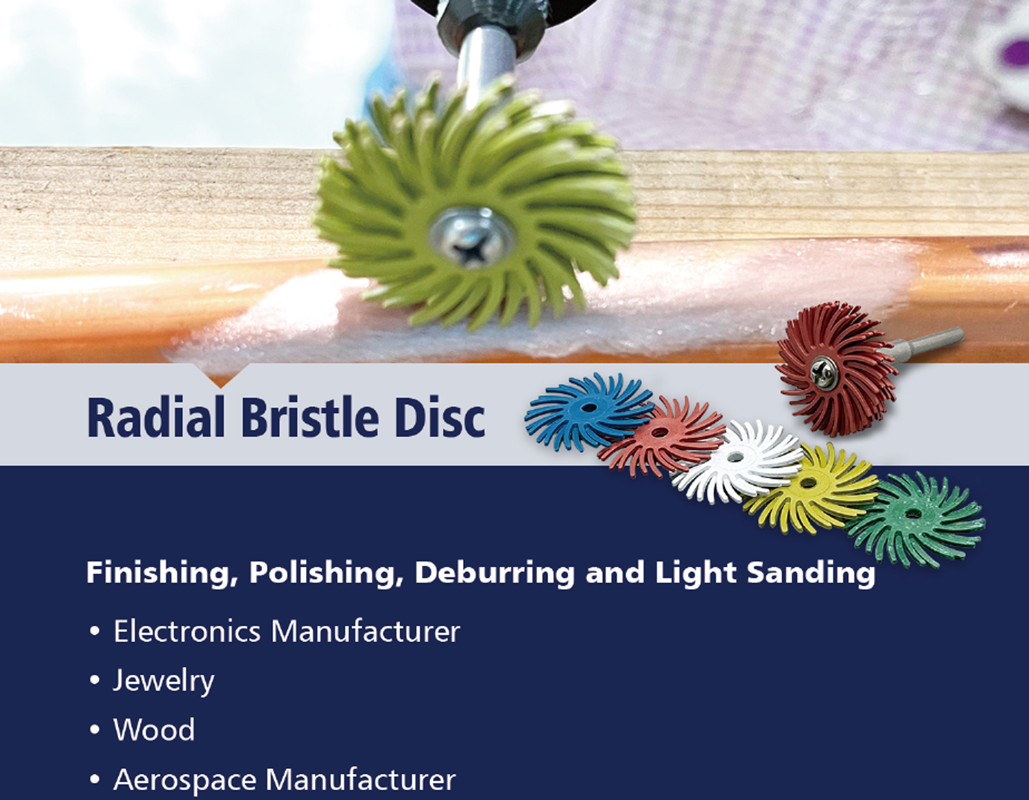 radial bristle disc 1 radial bristle disc 1