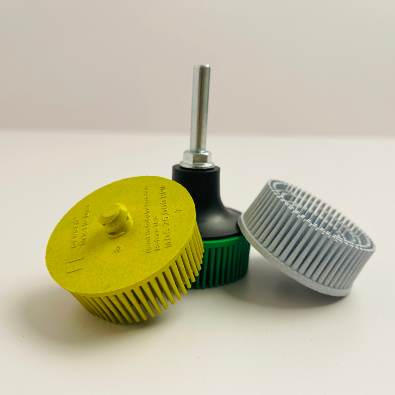 2inch Tapered Rotary Bristle Disc for Rust Removes from China manufacturer Pengyu Abrasives