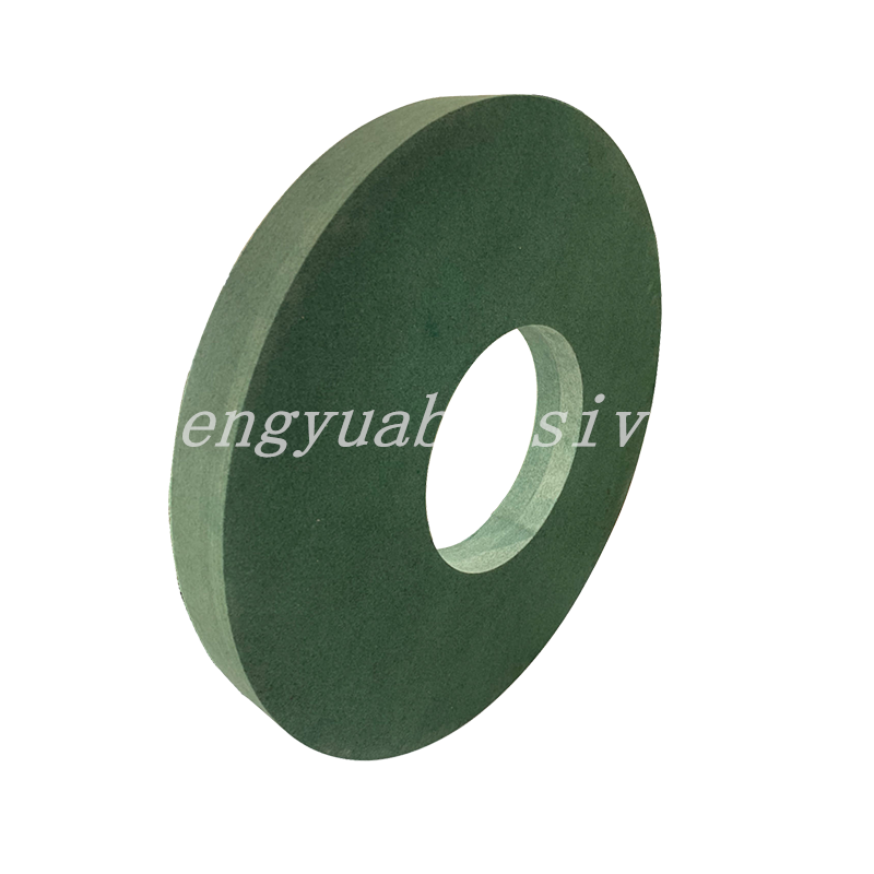 Customizable Big Size Unitized Wheel Green Polishing Wheel for Metalworking 