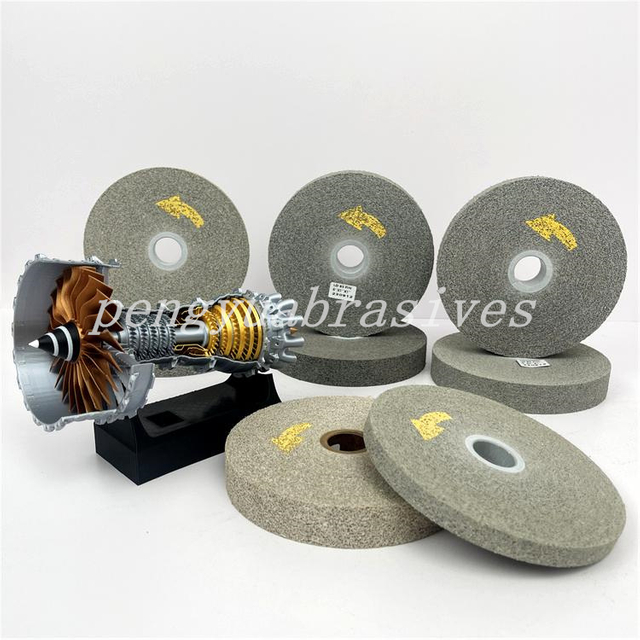 EXL 7S FIN 6X1X1 Grey Grinding Convolute Wheel for Polishing Turbine Blades