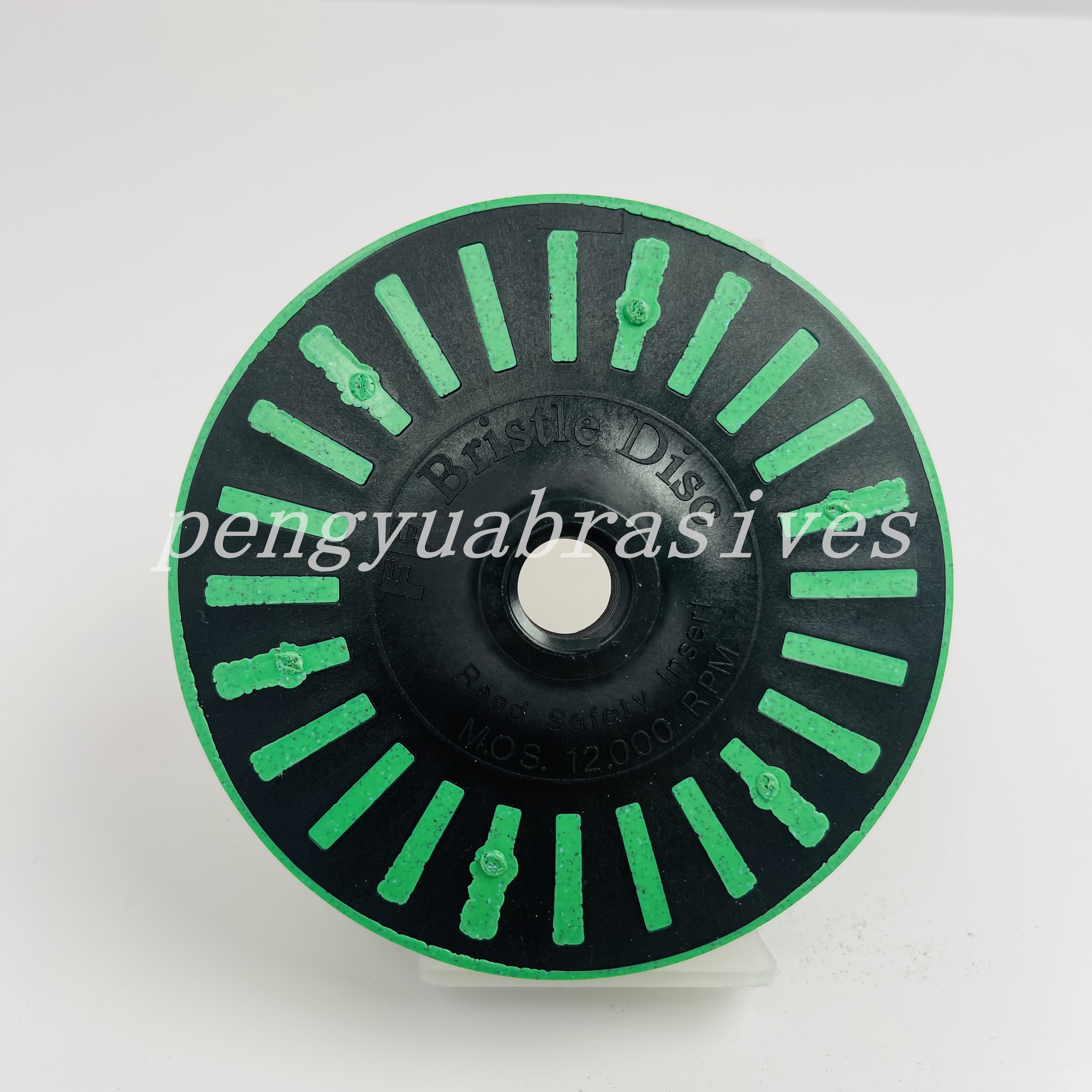 4.5inch Green 50 Grit Plastic Bristle Disc for Welded