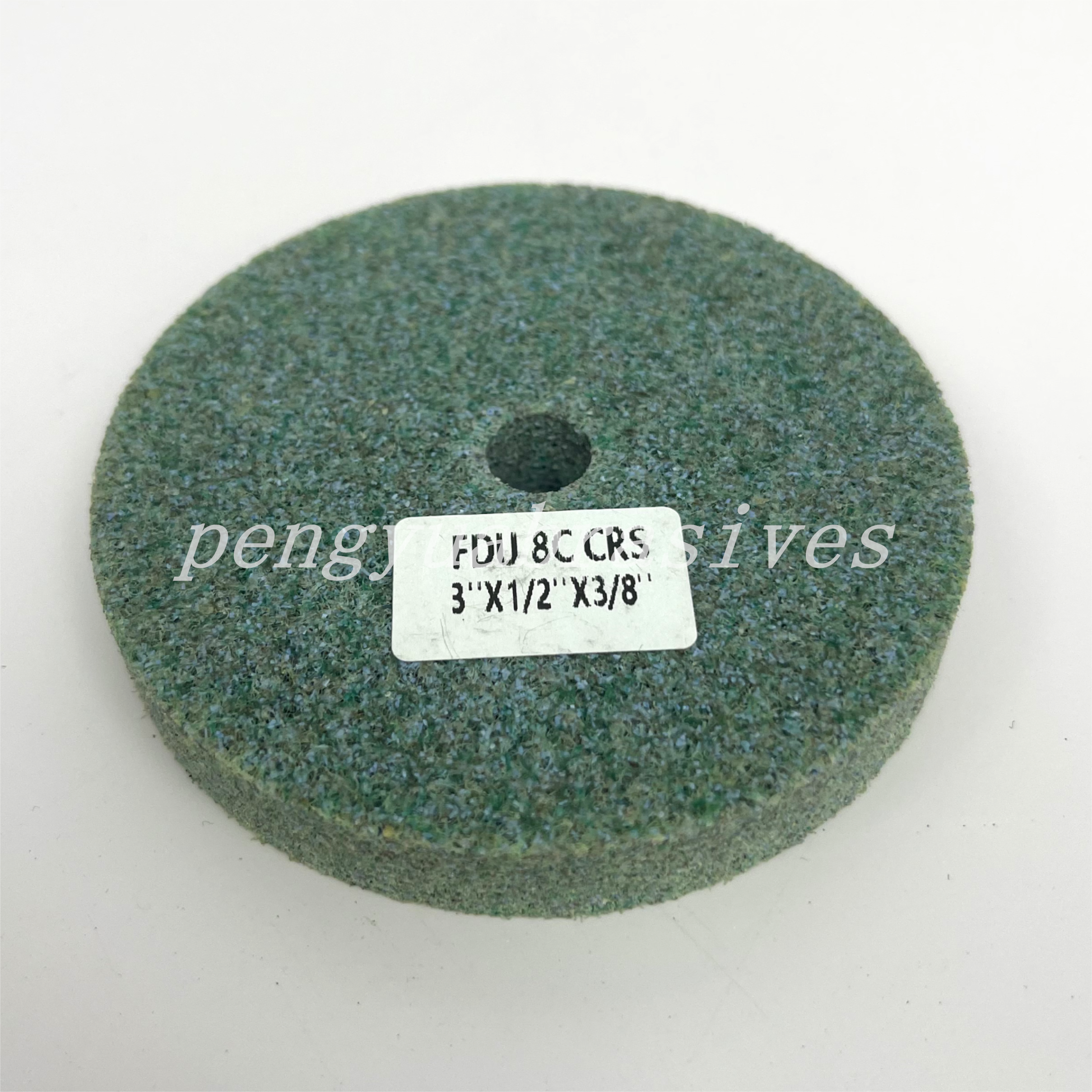 Ceramic Green Deburr And Finish PRO Unitized Wheel for Stainless Steel