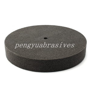 High Hardness Buffing Nylon Non Woven Polishing Wheel For Tungsten Carbide