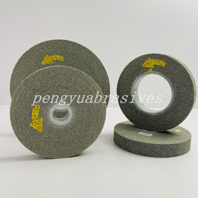 Stainless Steel Light Deburring Convolute Wheel For Removing Fine Burrs 