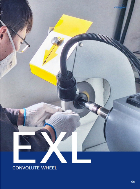 Tianjin Pengyu Convoluted Wheel Nice Top EXL 7S FIN 10X1/2X5 Inch