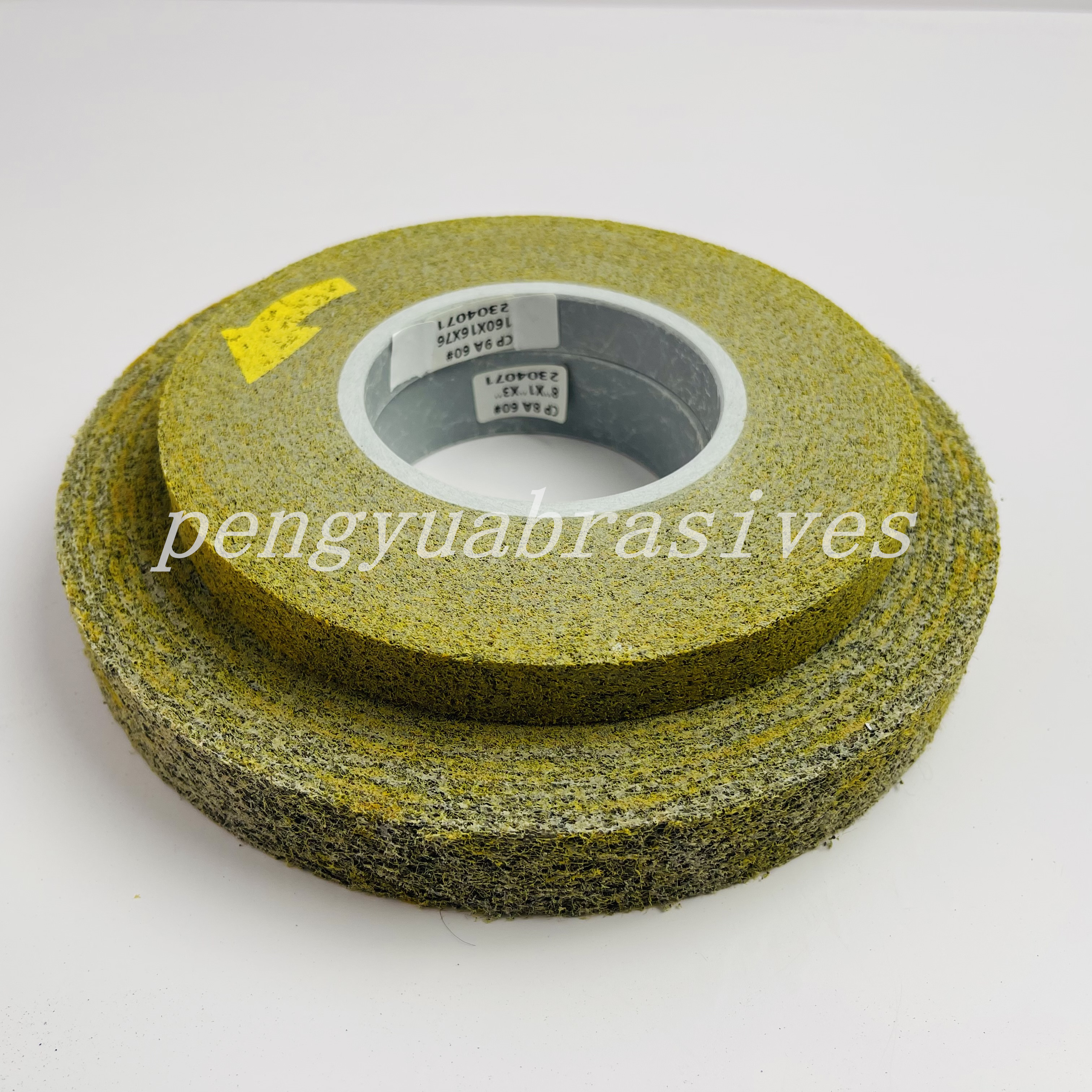 CP 8A 60 160X16X76mm Cut And Polish Wheel Grinding Convolute Wheel for Heavy Duty Blending And Finishing