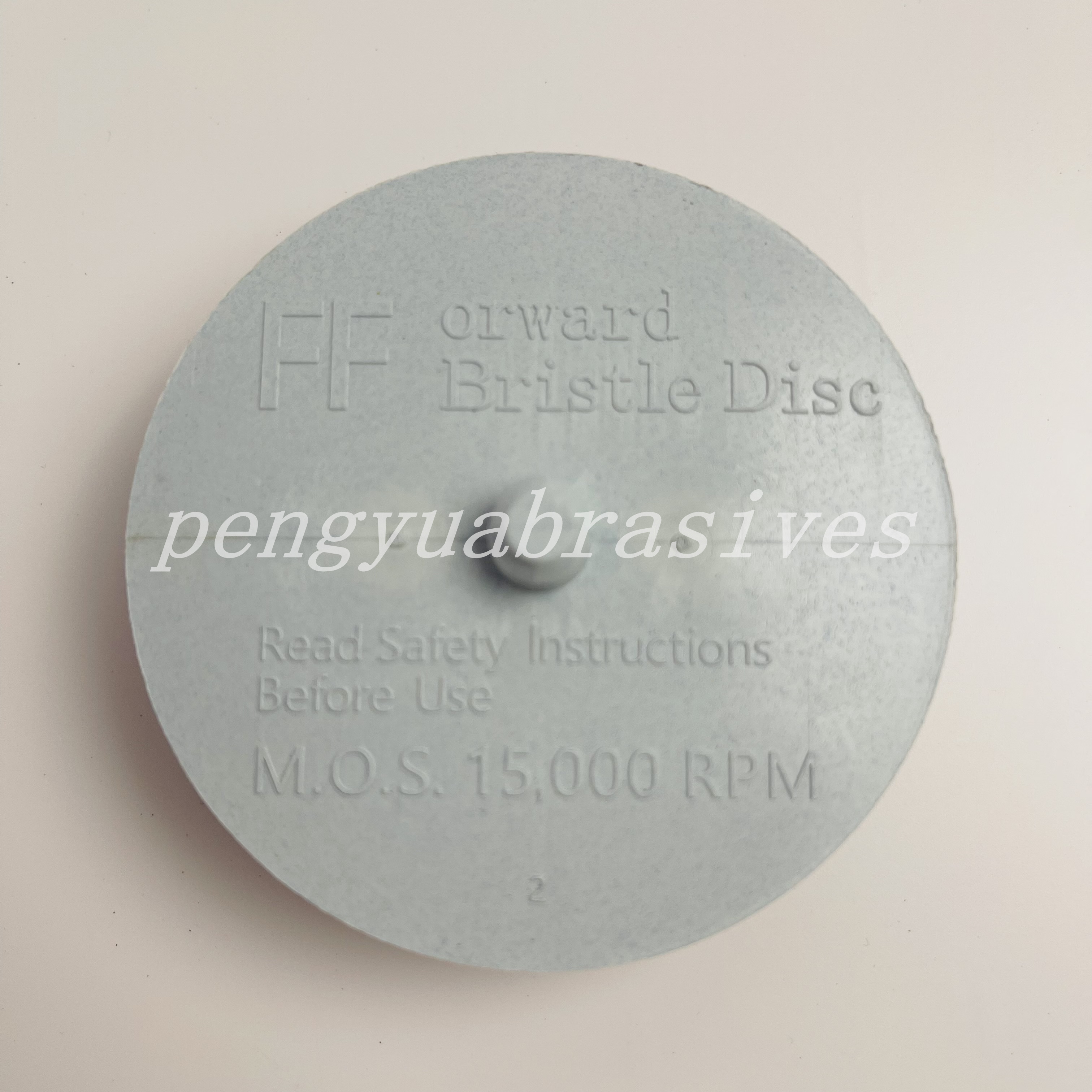 120 Grit White Roloc Bristle Disc for Paint Removal