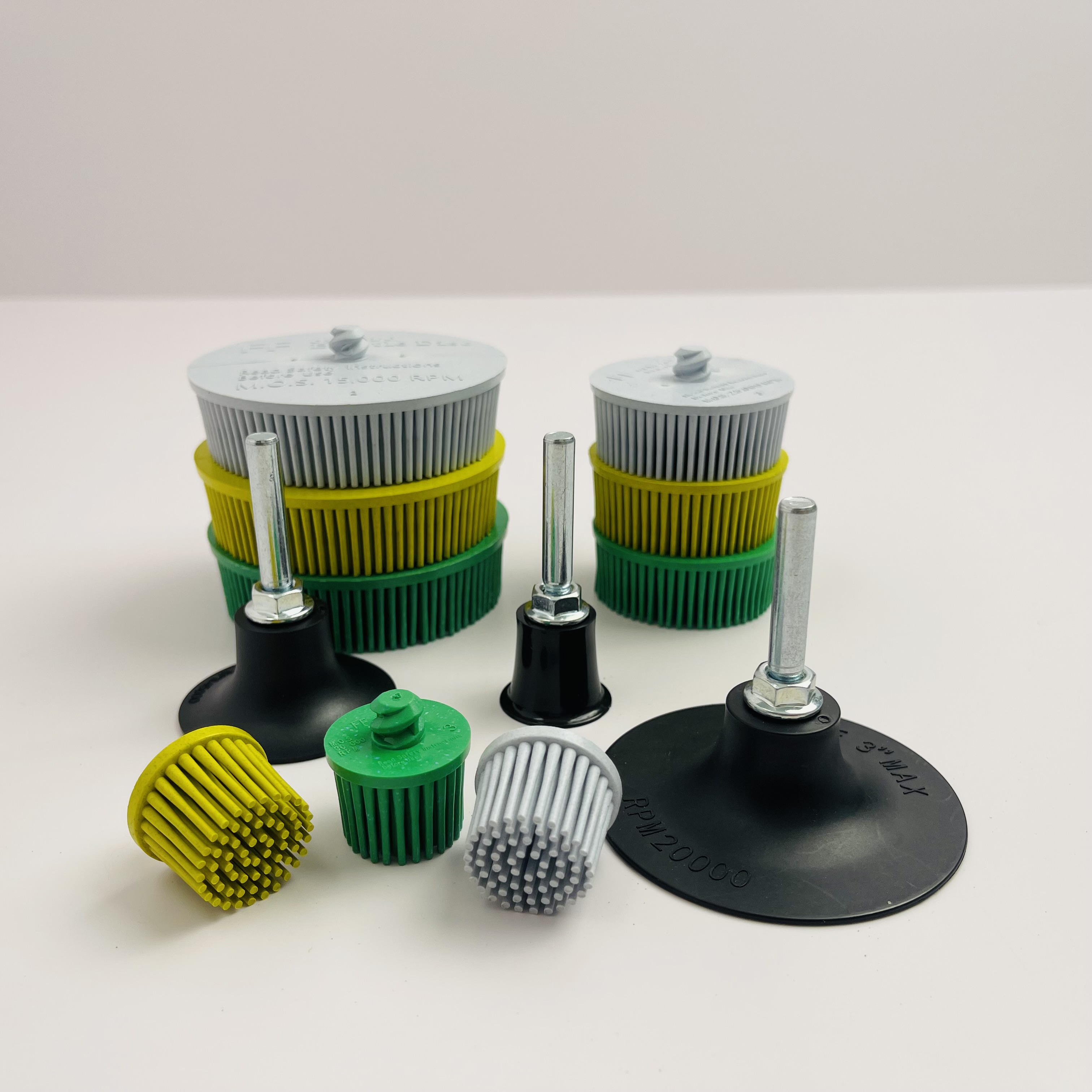 Radial Bristle Brushes & Discs