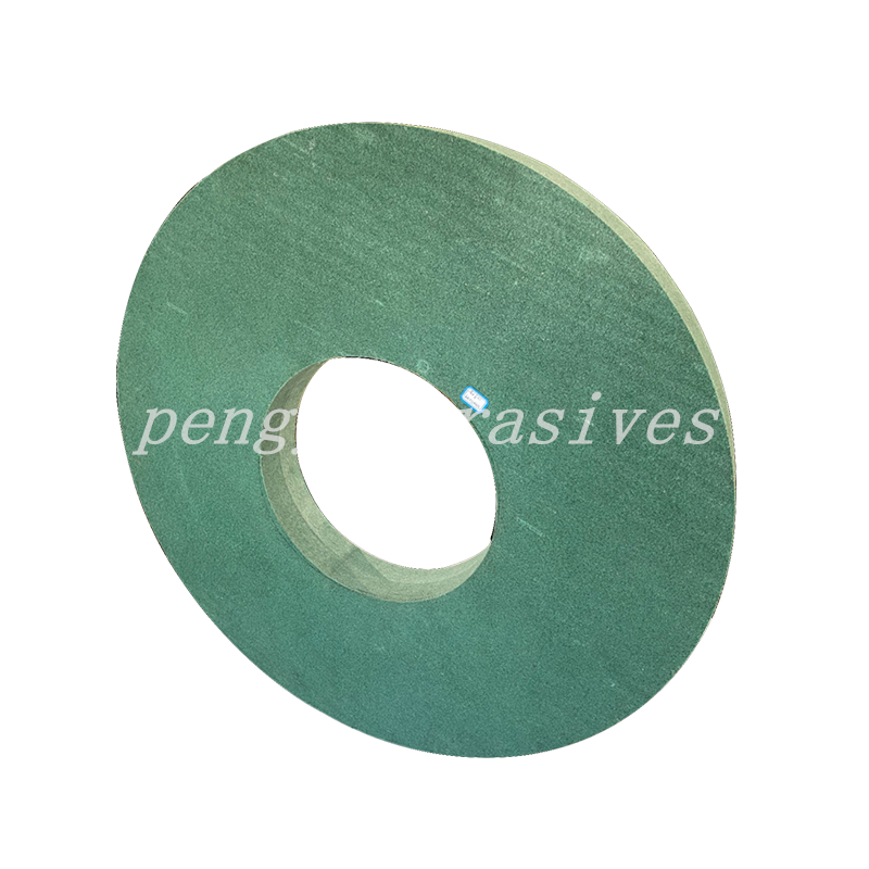 Customizable Big Size Unitized Wheel Green Polishing Wheel for Metalworking 